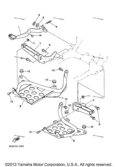 Stand Footrest