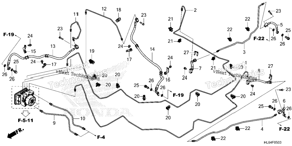 Brake Pipe@Brake Hose (4)