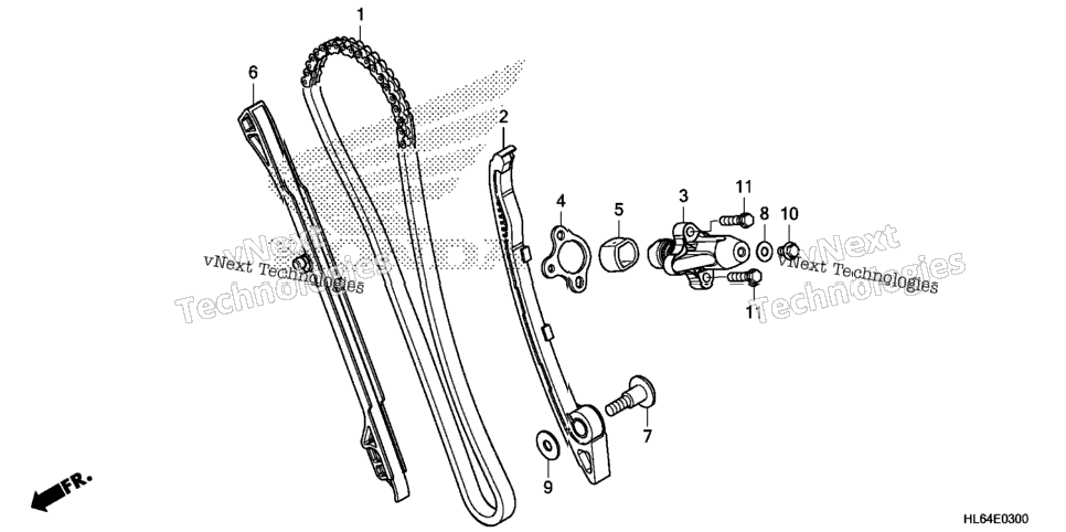 Cam Chain@Tensioner