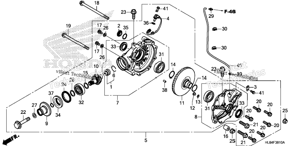 Rear Final Gear