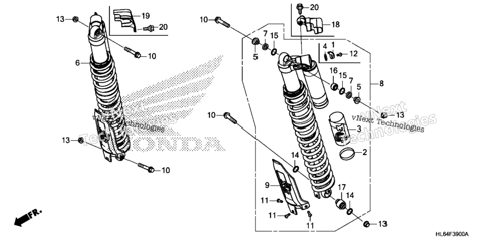 Rear Shock Absorber