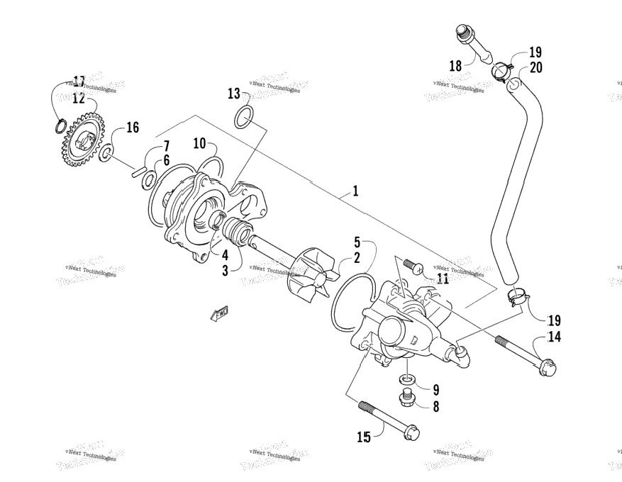 Water Pump Assembly