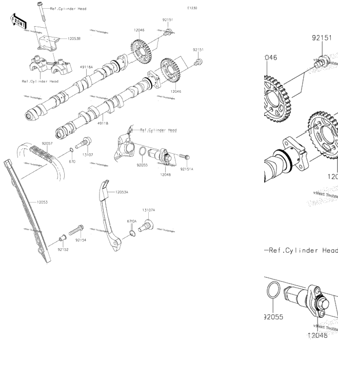 Camshaft(S)/Tensioner