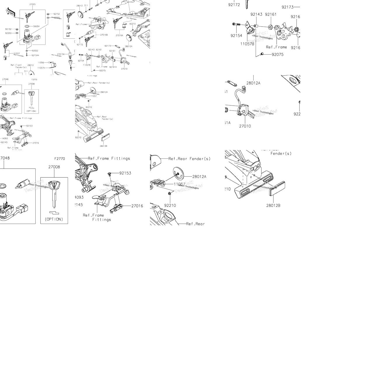 Ignition Switch/Locks/Reflectors