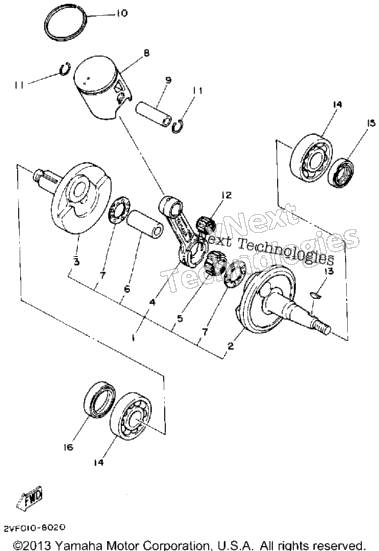 Crankshaft - Piston