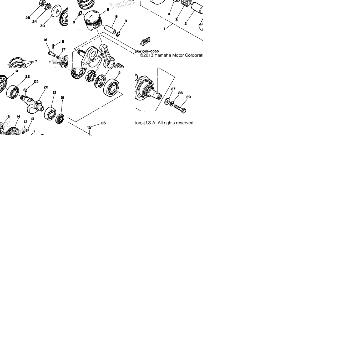 Crankshaft Piston