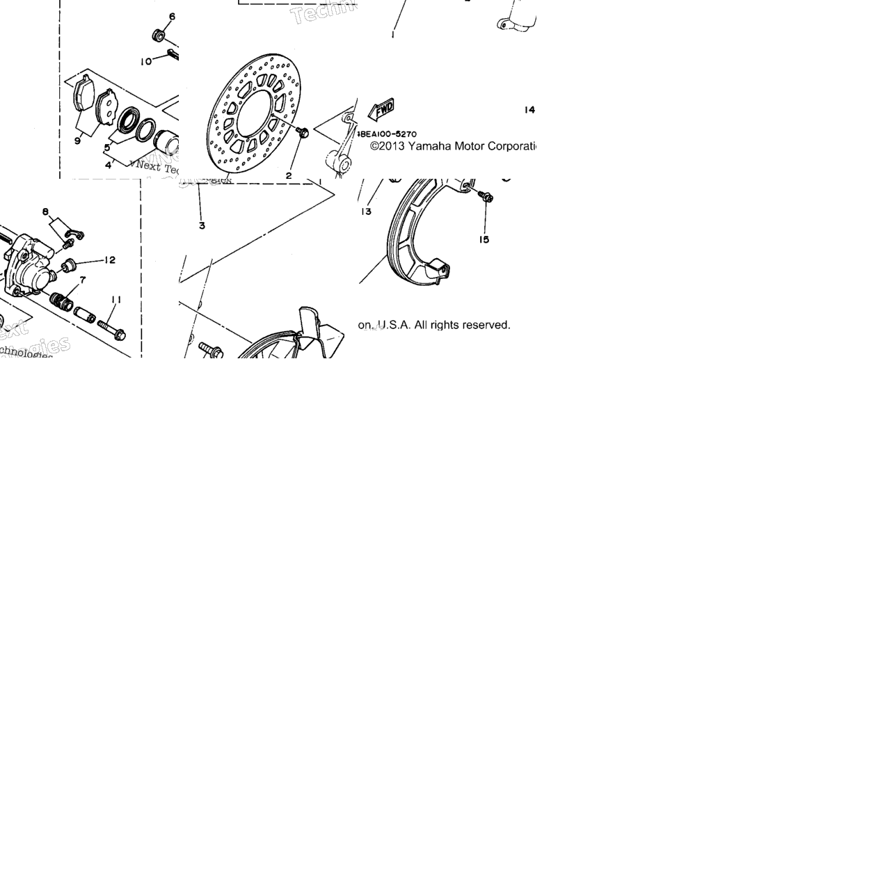 Front Brake Caliper