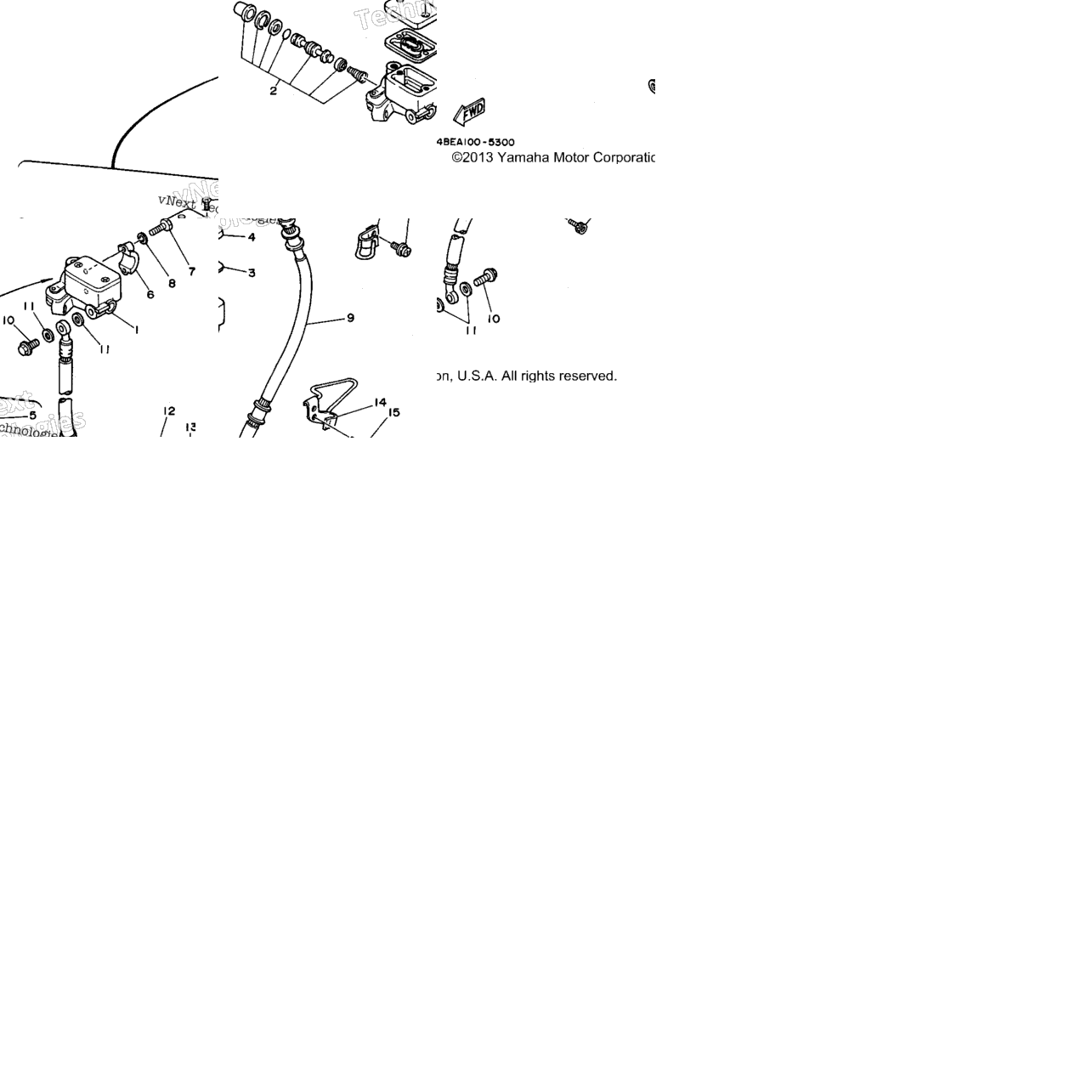 Front Master Cylinder