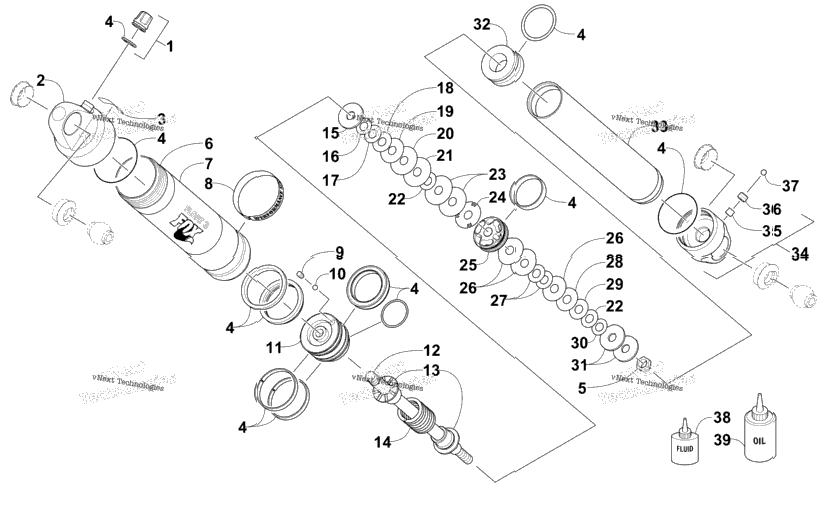 Front Suspension Shock Absorber