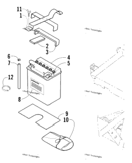 Storage Box And Battery Assembly