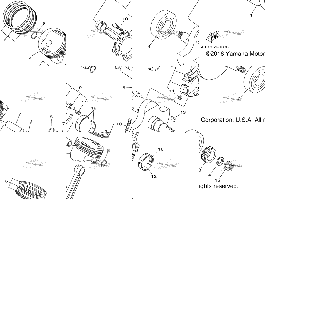 Crankshaft Piston