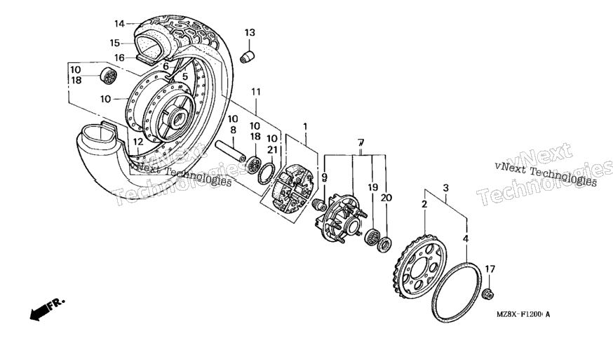 Rear Wheel