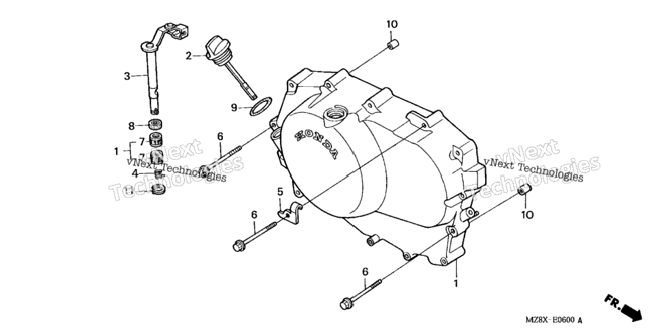 Right Crankcase Cover
