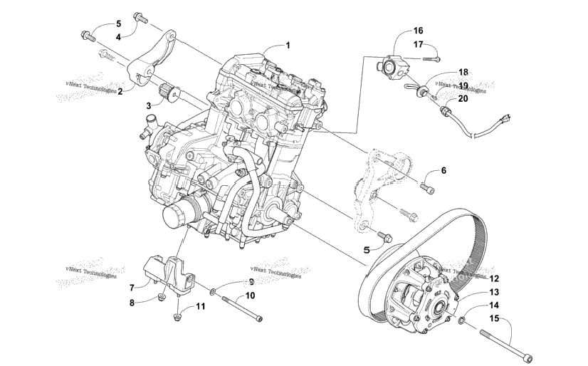 Engine And Related Parts