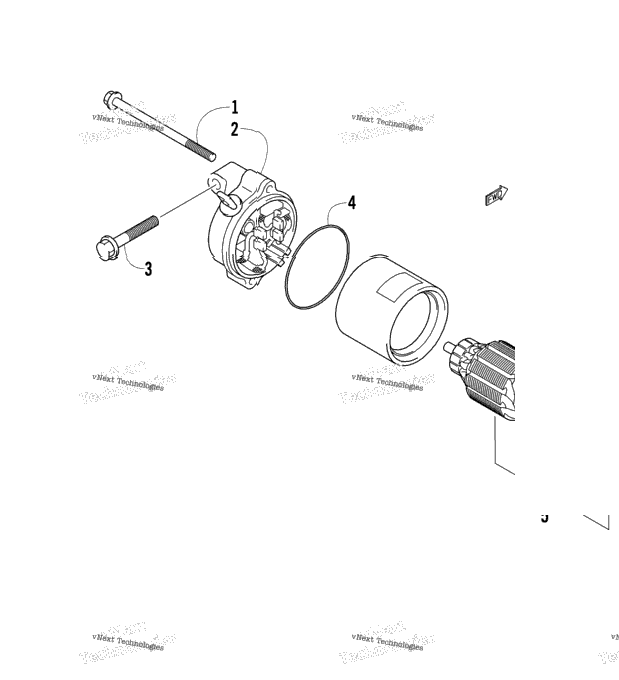 Starter Motor Assembly