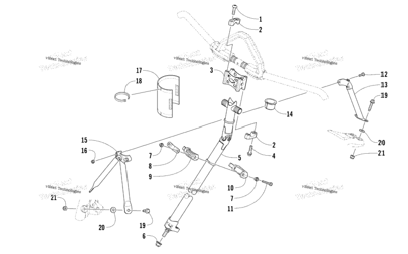 Steering Post Assembly