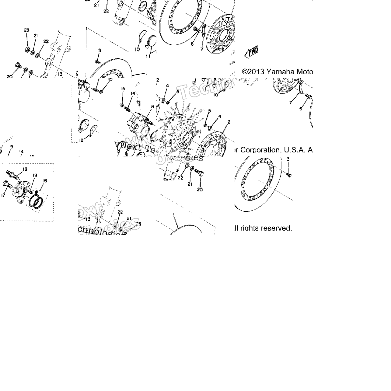 Front Disc Brake-Caliper
