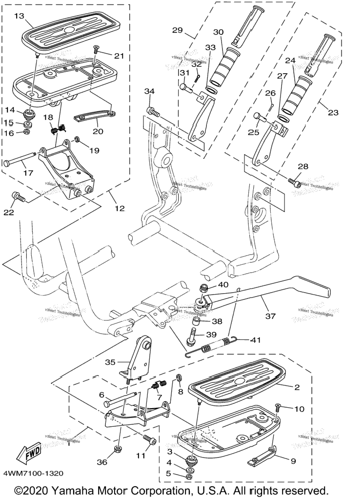 Stand Footrest