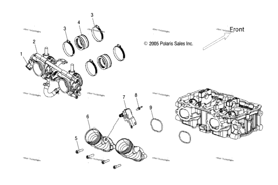 Engine, Throttle Body/Intake Manifold
