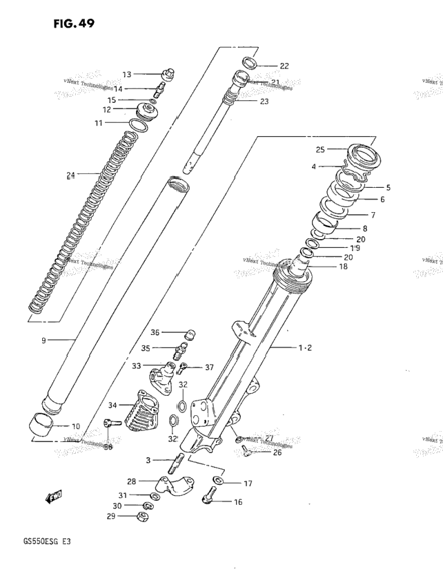Front Damper (Gs550es3/Ese)