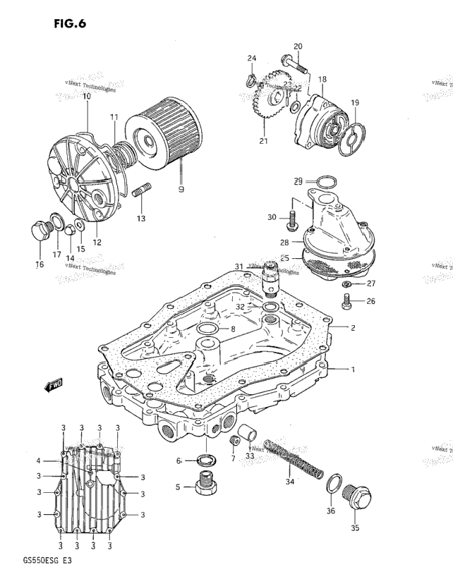 Oil Pump - Oil Filter