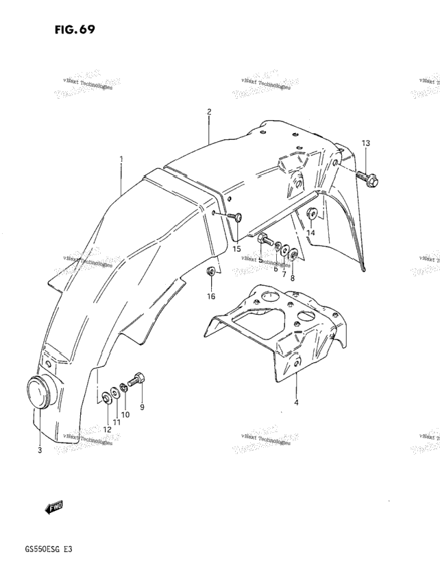 Rear Fender