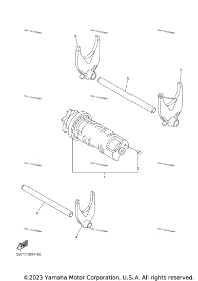 Shift Cam Fork