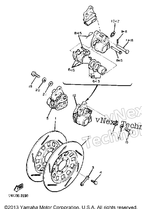 Front Brake Caliper