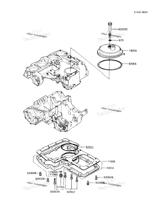 Breather Body/Oil Pan