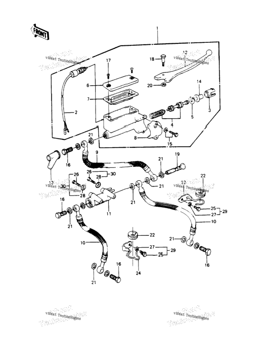 Front Master Cylinder