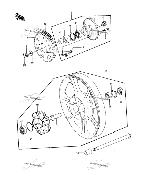Rear Hub