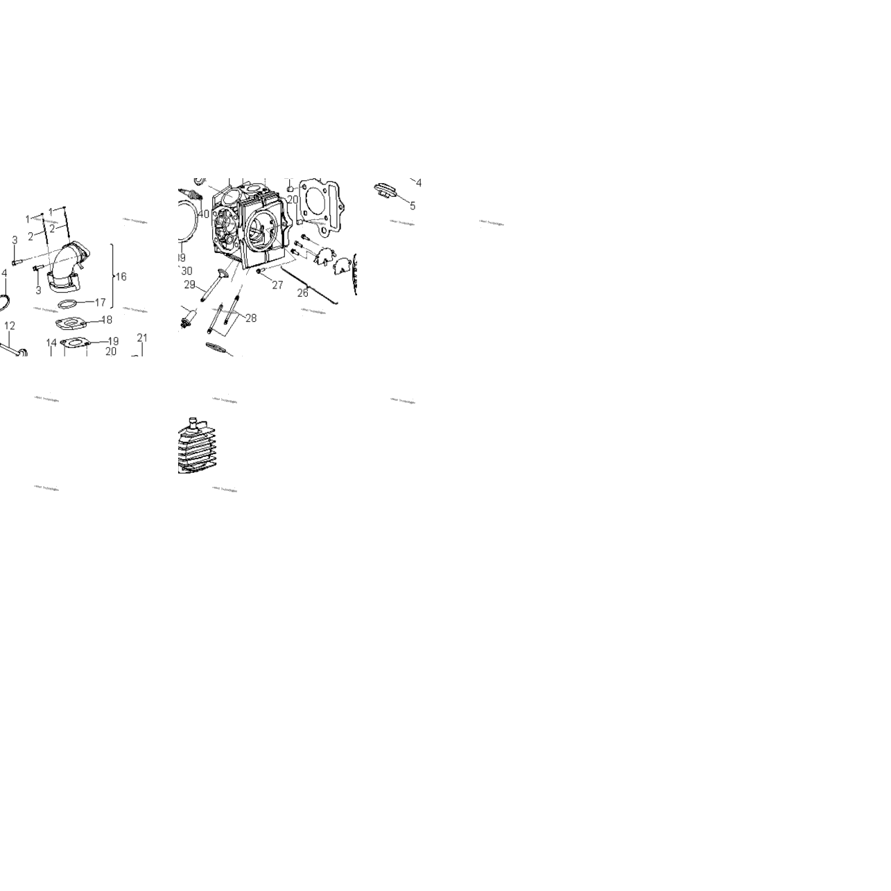 Engine, Cylinder Head