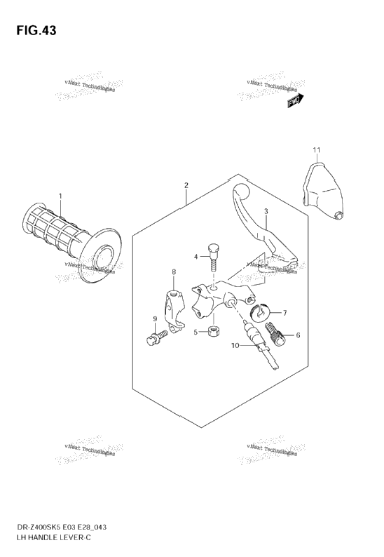 Left Handle Lever