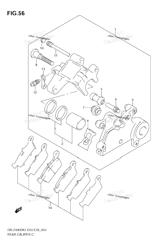 Rear Caliper