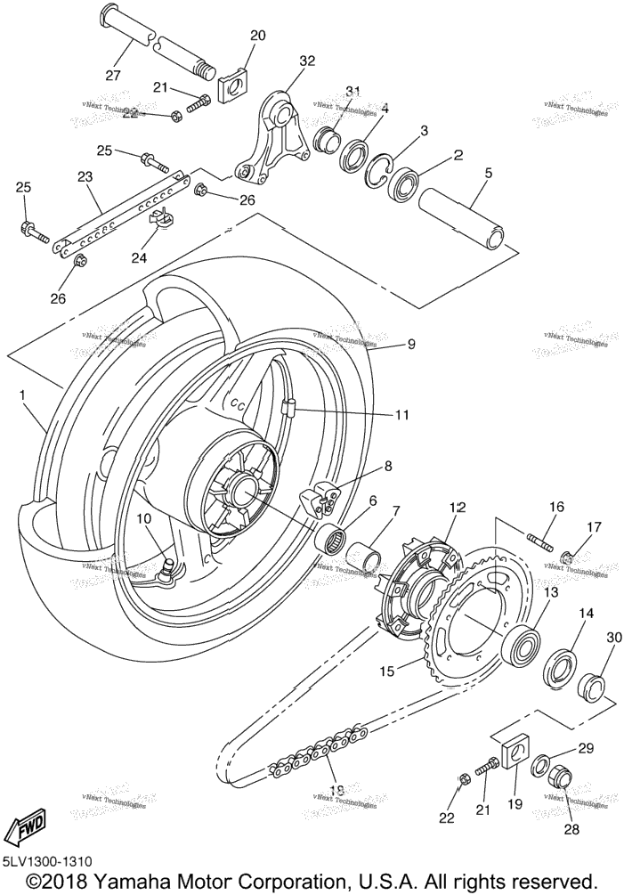 Rear Wheel
