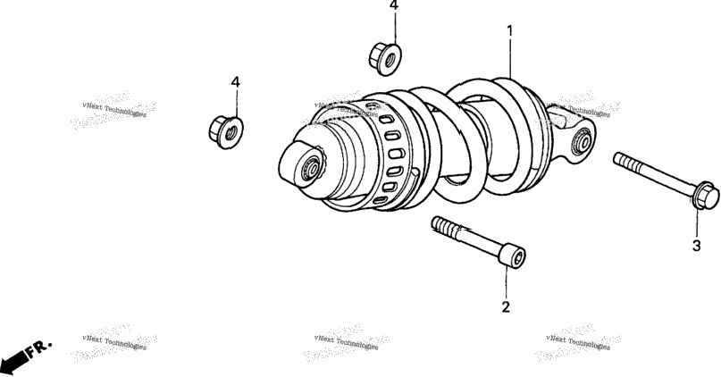 Rear Shock Absorber