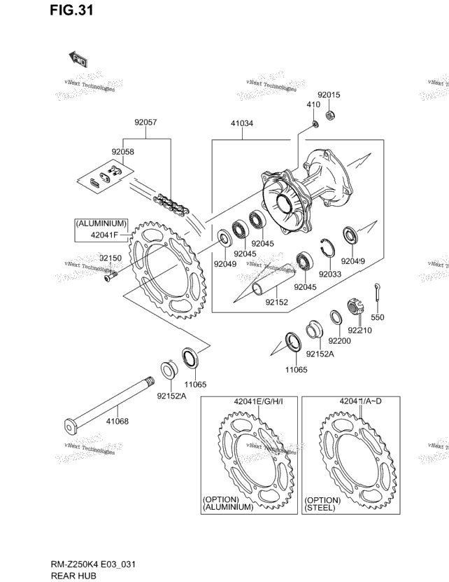 Rear Hub