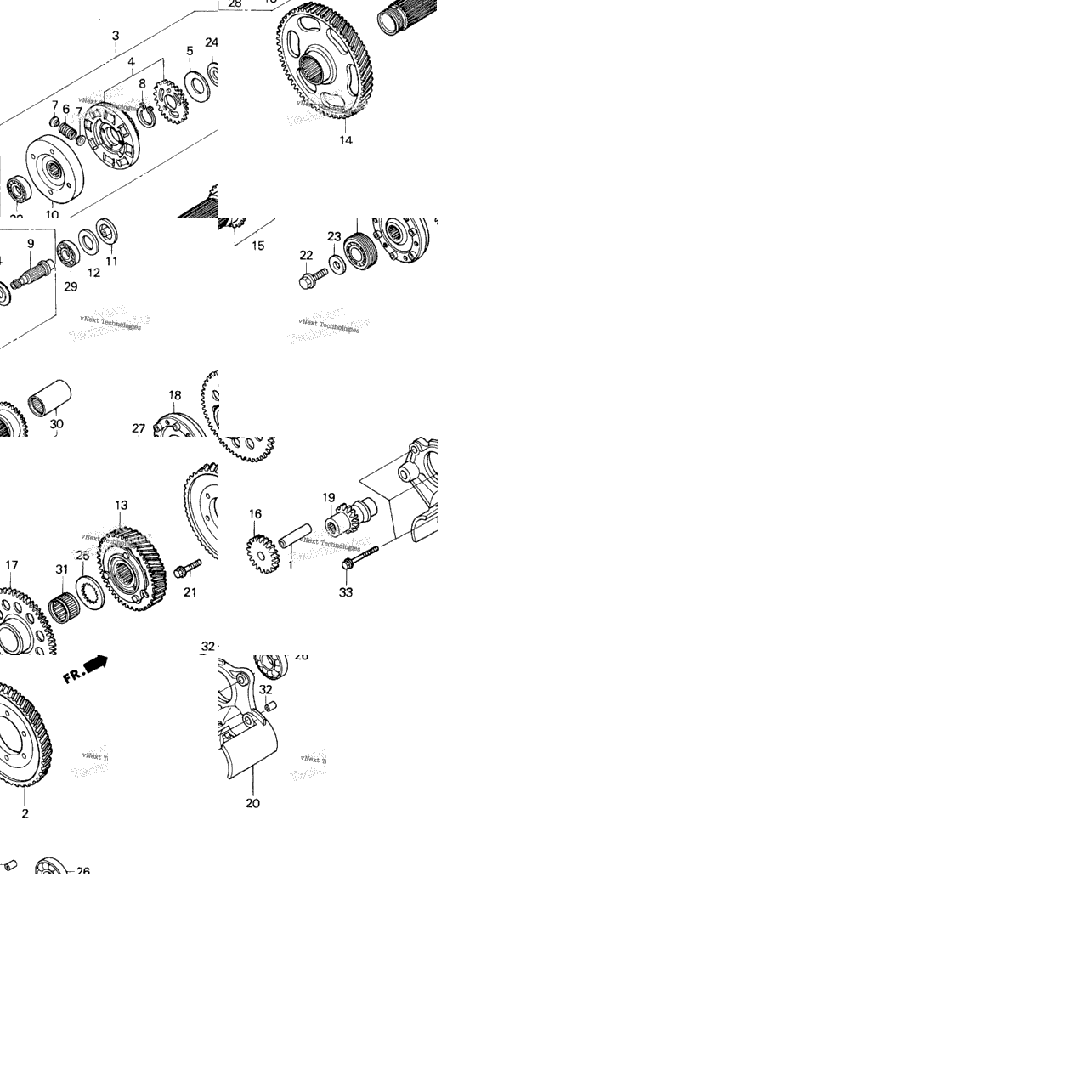 Primary Drive Gear