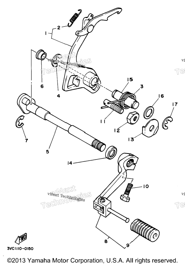 Shift Shaft