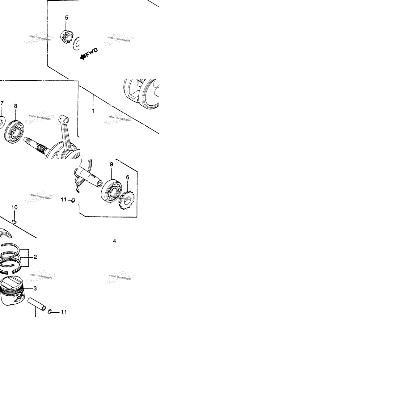Piston + Crankshaft