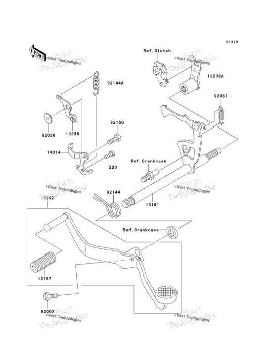 Gear Change Mechanism