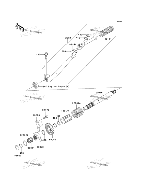 Kickstarter Mechanism