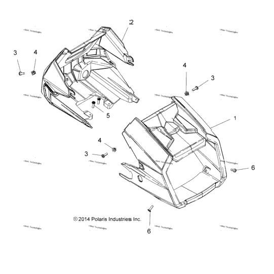 Body, Headlight Pod