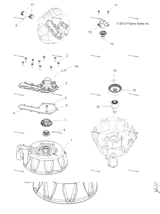 Engine, Cooling System & Water Pump