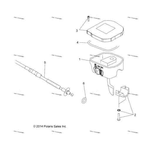 Steering, Controls, Throttle Asm. & Cable