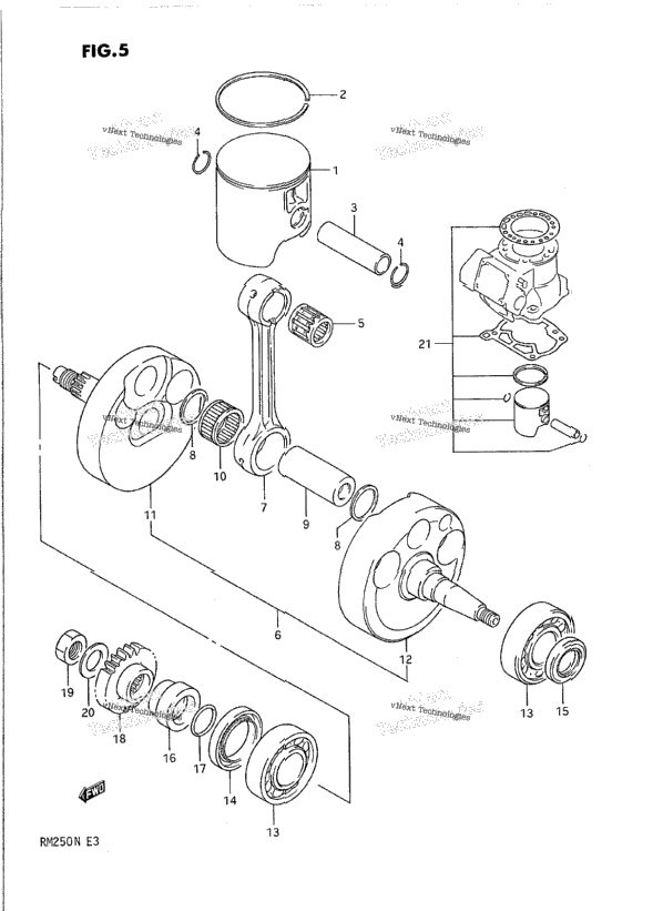 Crankshaft (Model K)