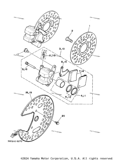 Front Brake Caliper