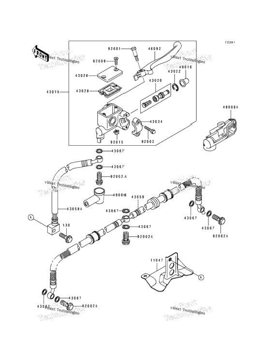 Front Master Cylinder
