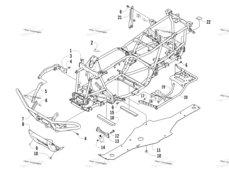 Frame And Related Parts