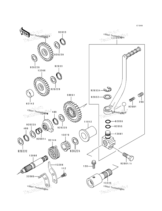 Kickstarter Mechanism